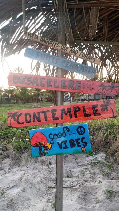 Chales Suites Pe Na Areia Guaibim Exterior foto